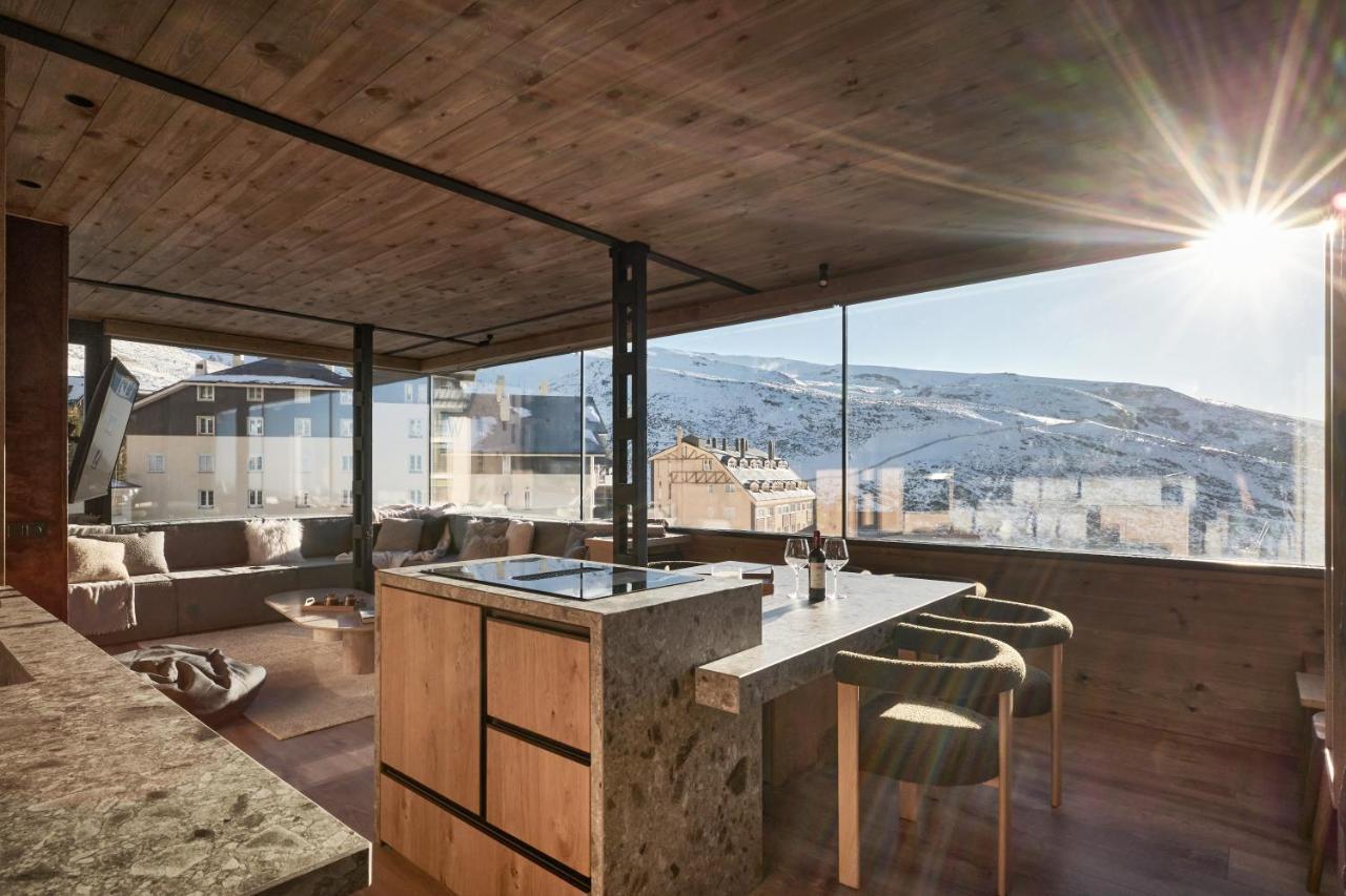 Aticonevado - Apartamento De Lujo Con Vistas Panoramicas 360 Apartamento Serra Nevada Exterior foto